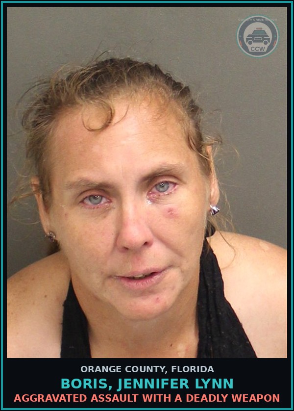 Booking mugshot of BORIS, JENNIFER LYNN in Orange County
