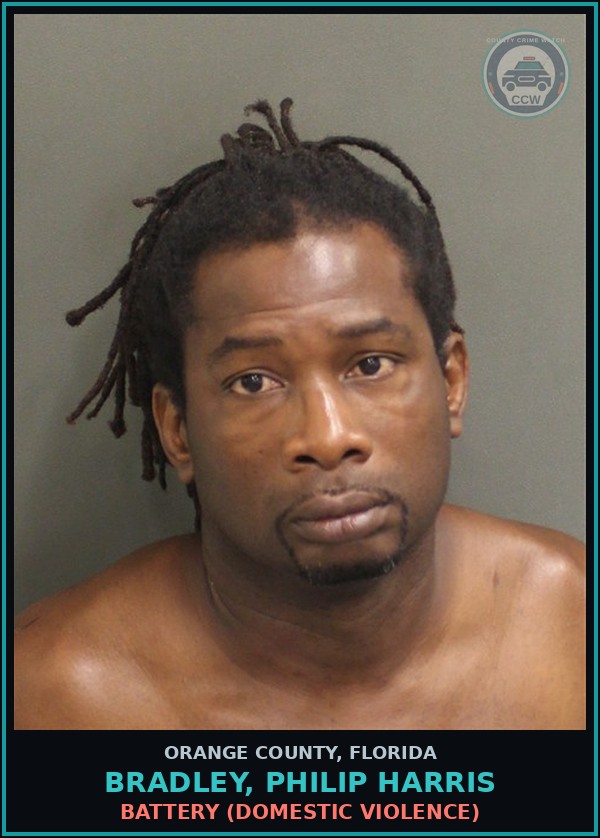 Booking mugshot of BRADLEY, PHILIP HARRIS in Orange County