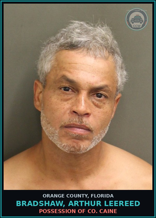 Booking mugshot of BRADSHAW, ARTHUR LEEREED in Orange County