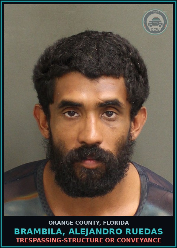 Booking mugshot of BRAMBILA, ALEJANDRO RUEDAS in Orange County