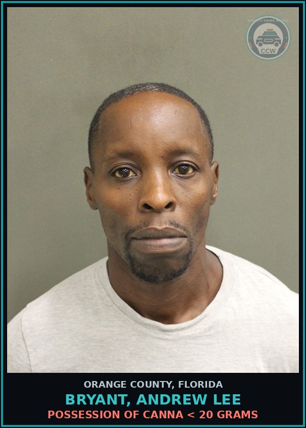 Booking mugshot of BRYANT, ANDREW LEE in Orange County