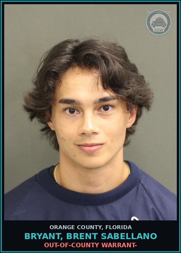 Booking mugshot of BRYANT, BRENT SABELLANO in Orange County