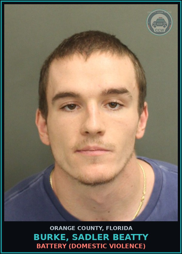 Booking mugshot of BURKE, SADLER BEATTY in Orange County