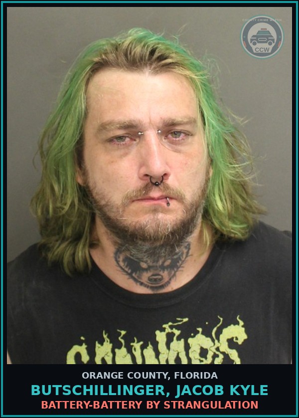 Booking mugshot of BUTSCHILLINGER, JACOB KYLE in Orange County