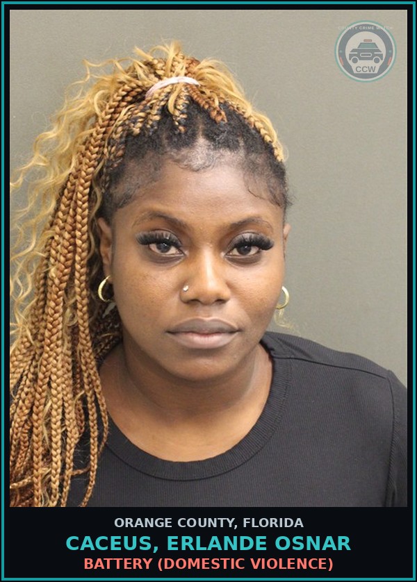 Booking mugshot of CACEUS, ERLANDE OSNAR in Orange County