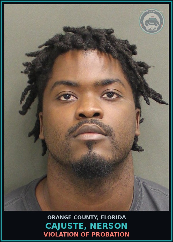 Booking mugshot of CAJUSTE, NERSON in Orange County