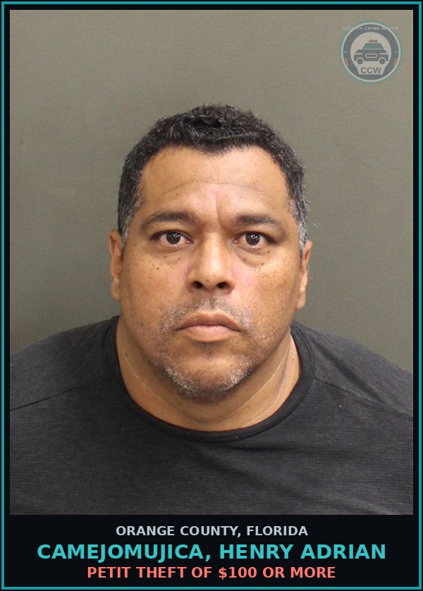 Booking mugshot of CAMEJOMUJICA, HENRY ADRIAN in Orange County