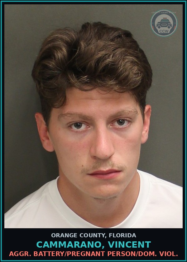 Booking mugshot of CAMMARANO, VINCENT in Orange County