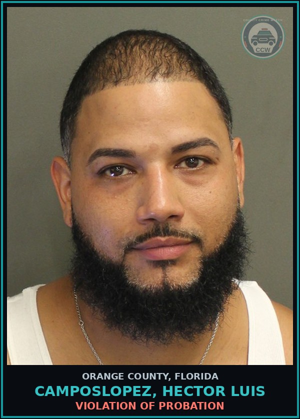 Booking mugshot of CAMPOSLOPEZ, HECTOR LUIS in Orange County
