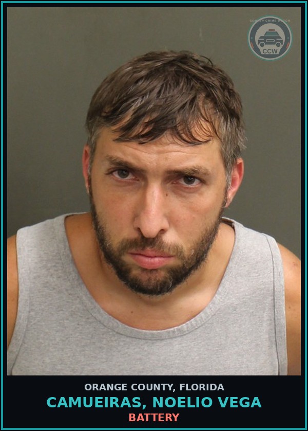 Booking mugshot of CAMUEIRAS, NOELIO VEGA in Orange County