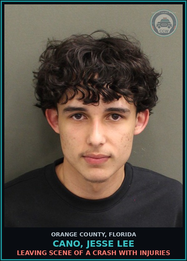 Booking mugshot of CANO, JESSE LEE in Orange County