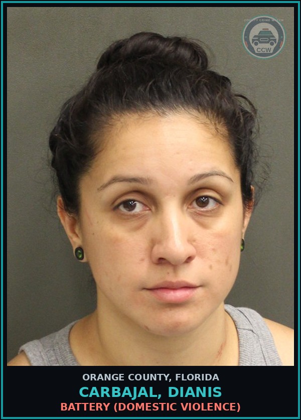 Booking mugshot of CARBAJAL, DIANIS in Orange County