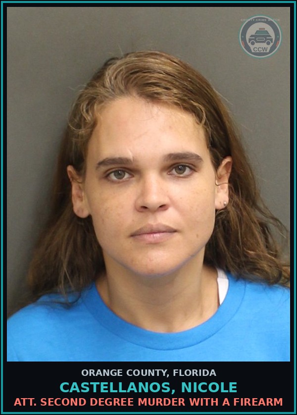 Booking mugshot of CASTELLANOS, NICOLE in Orange County