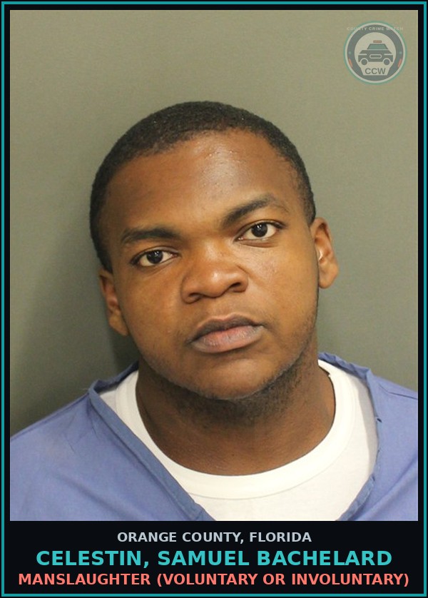 Booking mugshot of CELESTIN, SAMUEL BACHELARD in Orange County