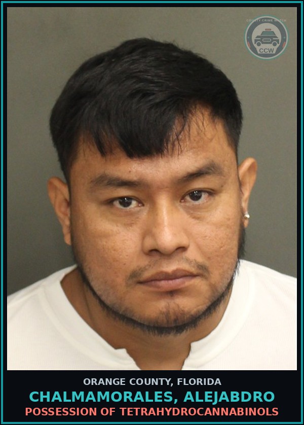 Booking mugshot of CHALMAMORALES, ALEJABDRO in Orange County