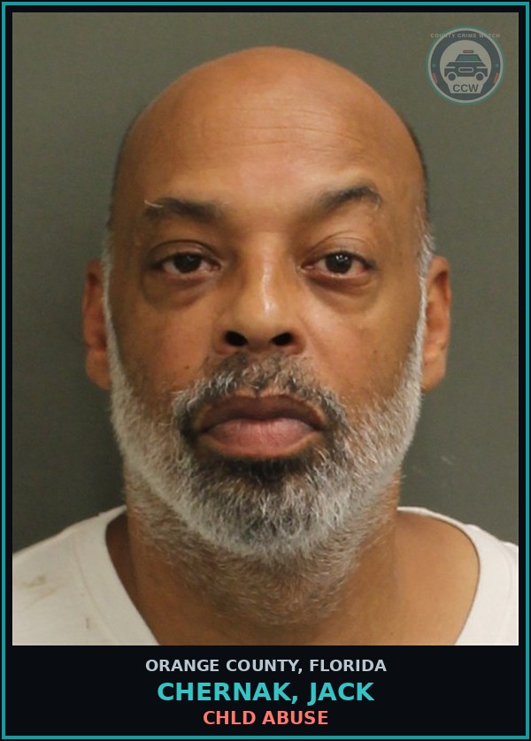 Booking mugshot of CHERNAK, JACK in Orange County