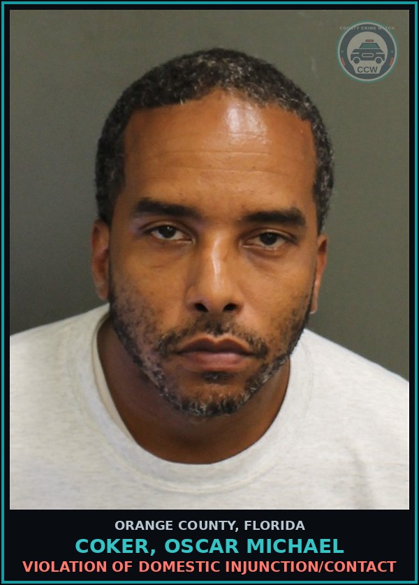 Booking mugshot of COKER, OSCAR MICHAEL in Orange County
