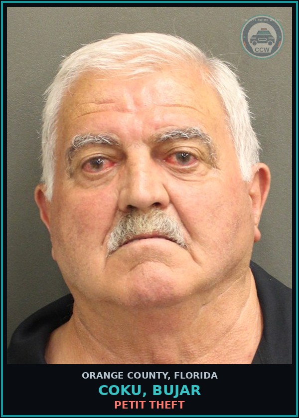 Booking mugshot of COKU, BUJAR in Orange County