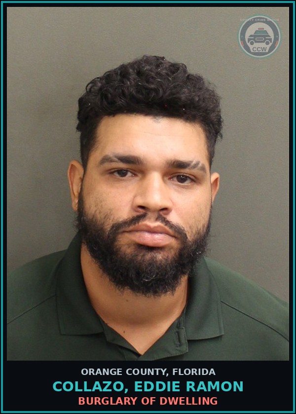 Booking mugshot of COLLAZO, EDDIE RAMON in Orange County