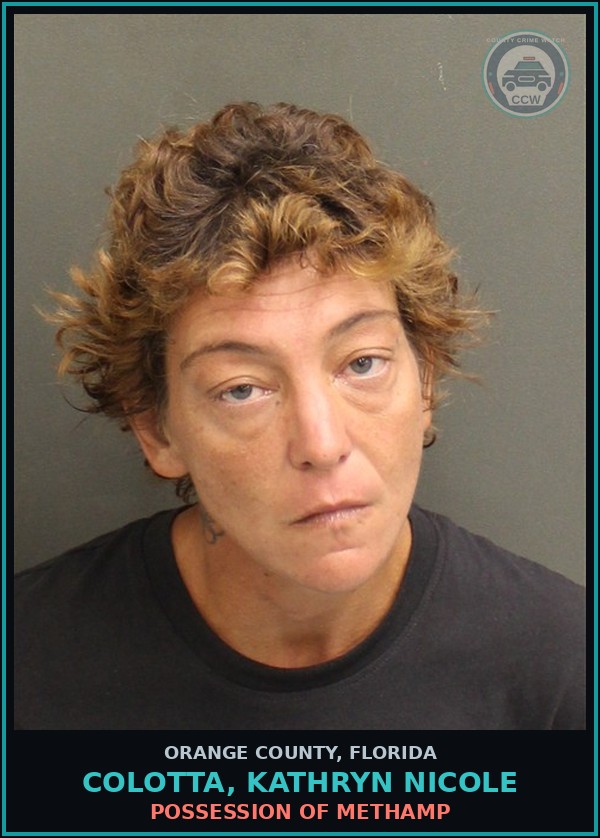 Booking mugshot of COLOTTA, KATHRYN NICOLE in Orange County