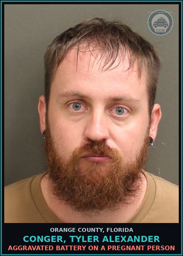 Booking mugshot of CONGER, TYLER ALEXANDER in Orange County