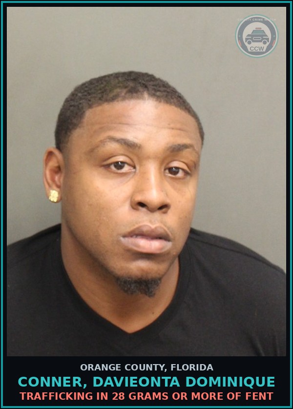 Booking mugshot of CONNER, DAVIEONTA DOMINIQUE in Orange County