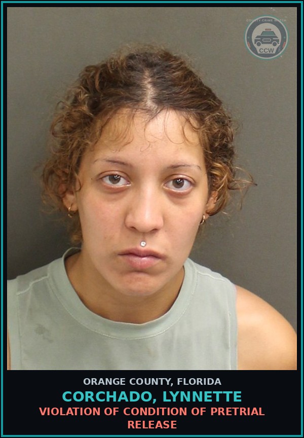 Booking mugshot of CORCHADO, LYNNETTE in Orange County