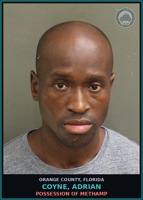 Booking mugshot of COYNE, ADRIAN in Orange County