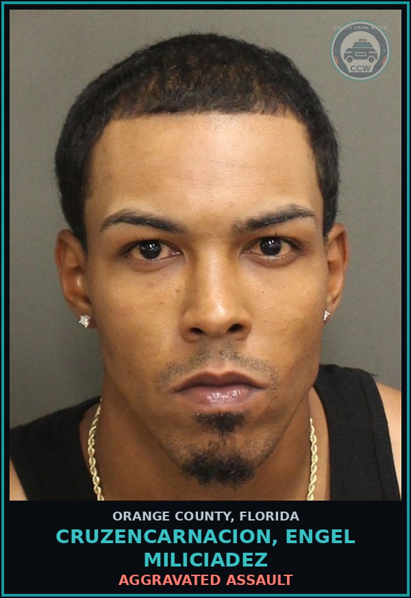 Booking mugshot of CRUZENCARNACION, ENGEL MILICIADEZ in Orange County
