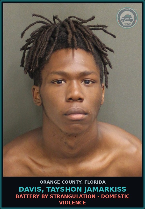 Booking mugshot of DAVIS, TAYSHON JAMARKISS in Orange County