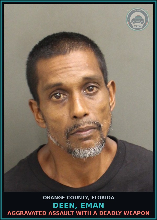 Booking mugshot of DEEN, EMAN in Orange County