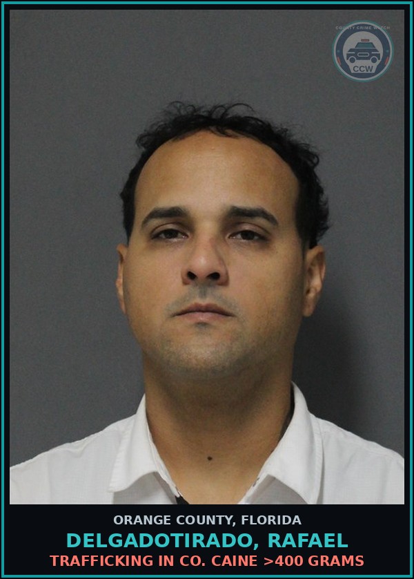 Booking mugshot of DELGADOTIRADO, RAFAEL in Orange County