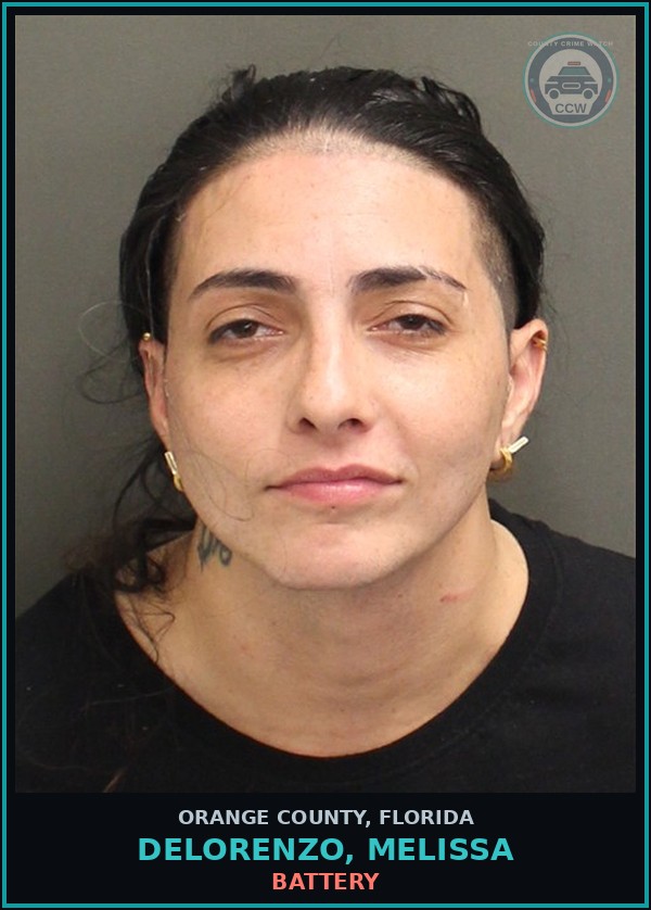Booking mugshot of DELORENZO, MELISSA in Orange County