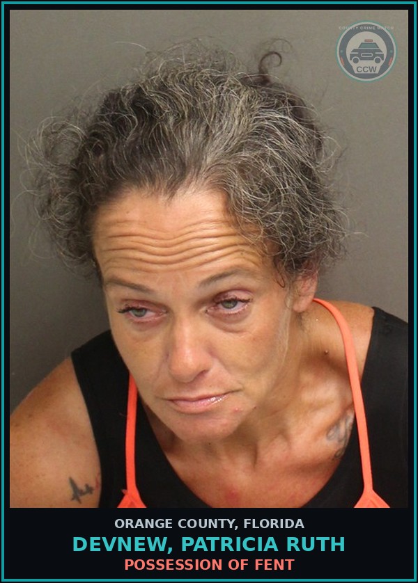 Booking mugshot of DEVNEW, PATRICIA RUTH in Orange County