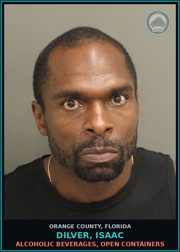 Booking mugshot of DILVER, ISAAC in Orange County