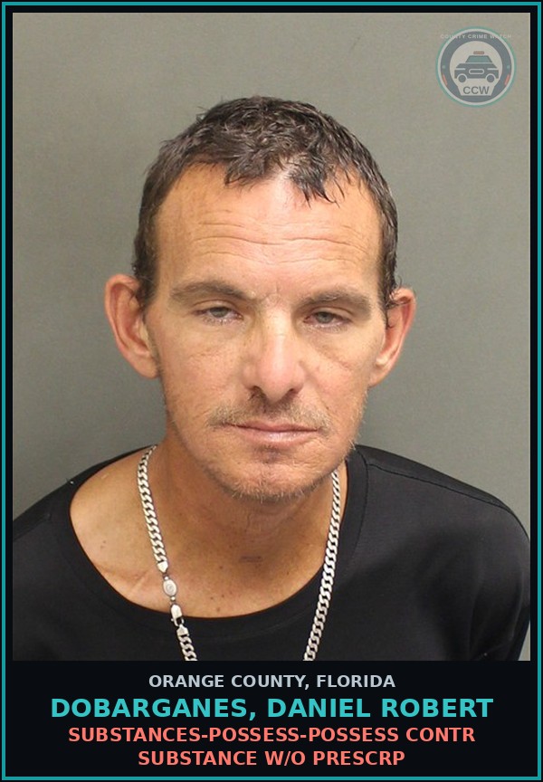 Booking mugshot of DOBARGANES, DANIEL ROBERT in Orange County