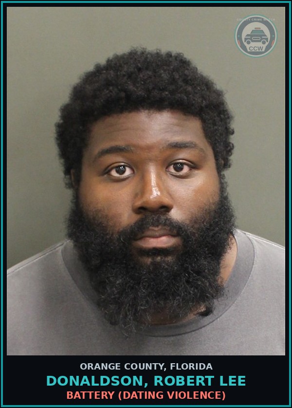 Booking mugshot of DONALDSON, ROBERT LEE in Orange County