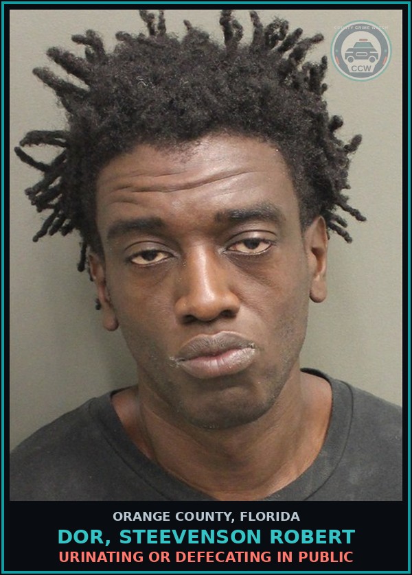 Booking mugshot of DOR, STEEVENSON ROBERT in Orange County