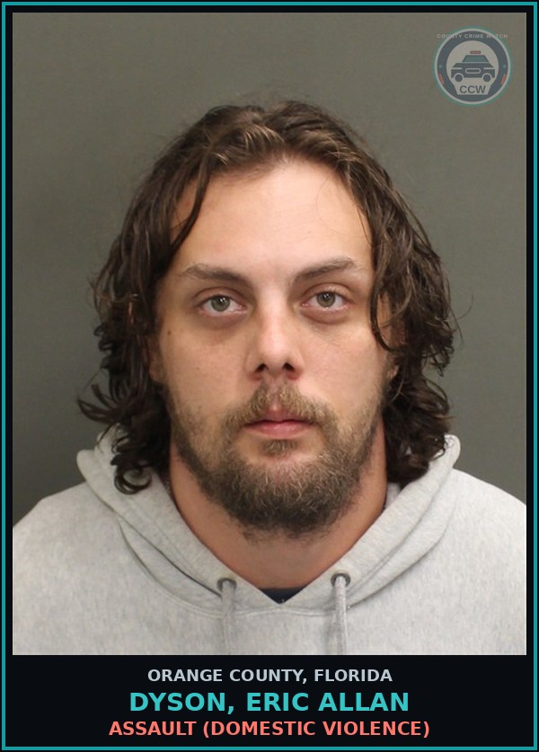 Booking mugshot of DYSON, ERIC ALLAN in Orange County