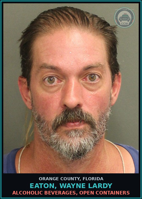 Booking mugshot of EATON, WAYNE LARDY in Orange County