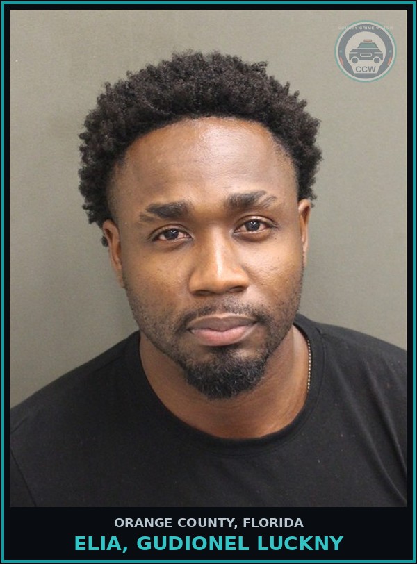 Booking mugshot of ELIA, GUDIONEL LUCKNY in Orange County