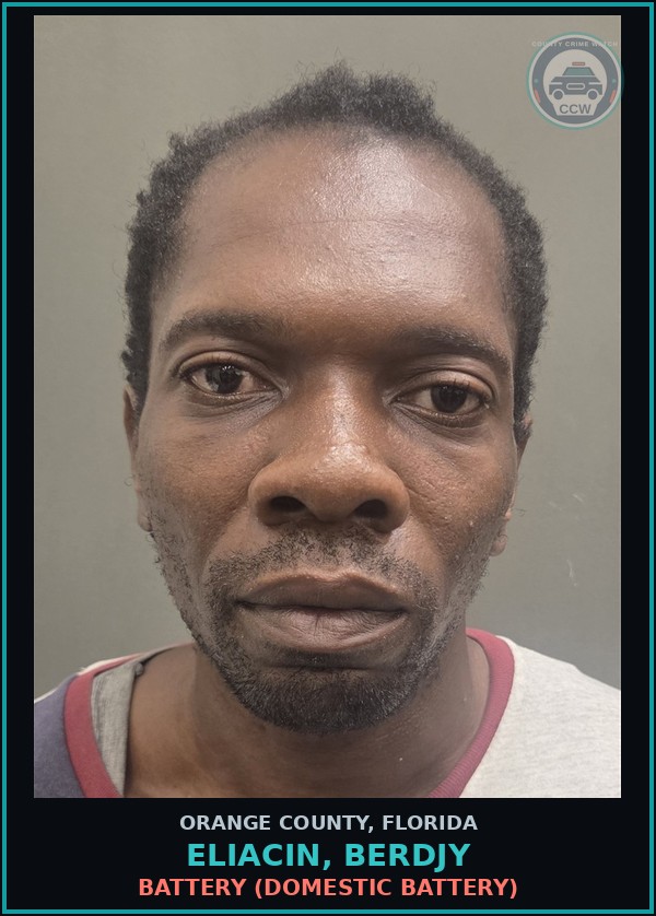 Booking mugshot of ELIACIN, BERDJY in Orange County