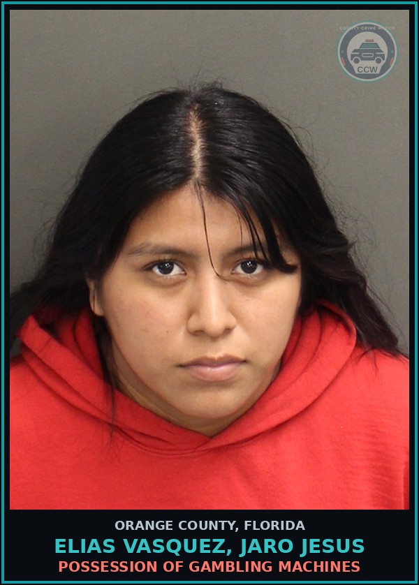 Booking mugshot of ELIAS VASQUEZ, JARO JESUS in Orange County