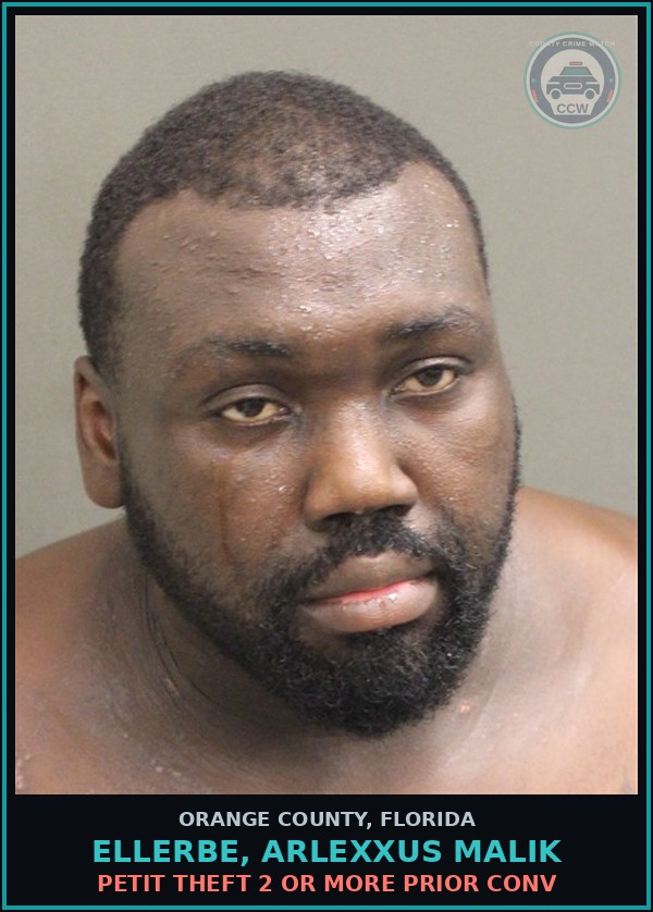 Booking mugshot of ELLERBE, ARLEXXUS MALIK in Orange County