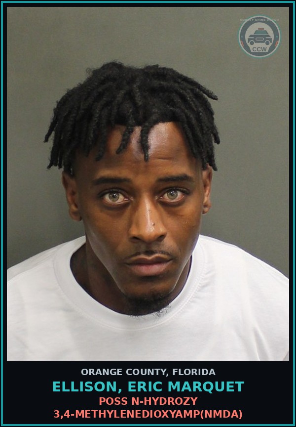 Booking mugshot of ELLISON, ERIC MARQUET in Orange County