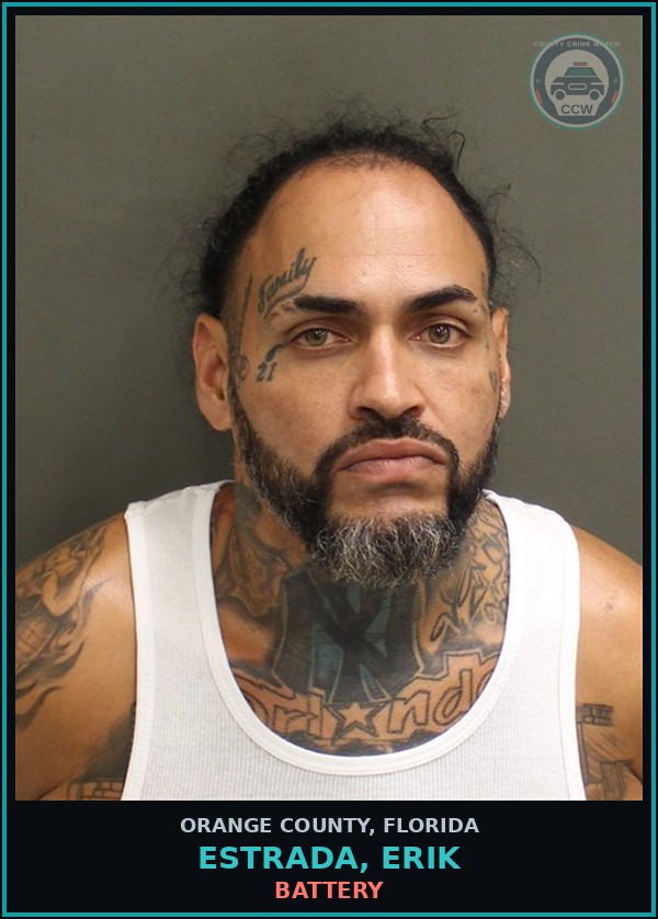 Booking mugshot of ESTRADA, ERIK in Orange County