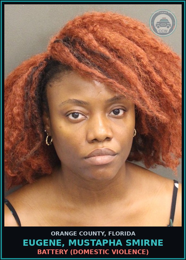 Booking mugshot of EUGENE, MUSTAPHA SMIRNE in Orange County