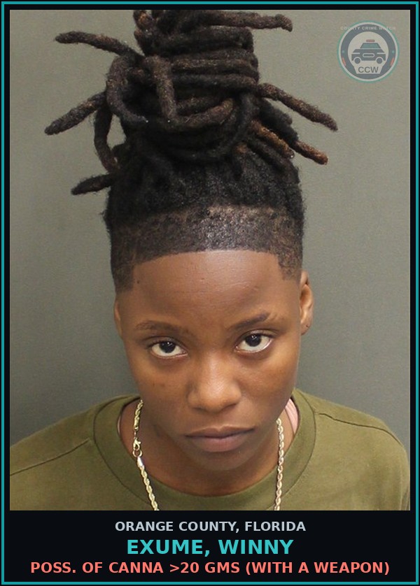 Booking mugshot of EXUME, WINNY in Orange County