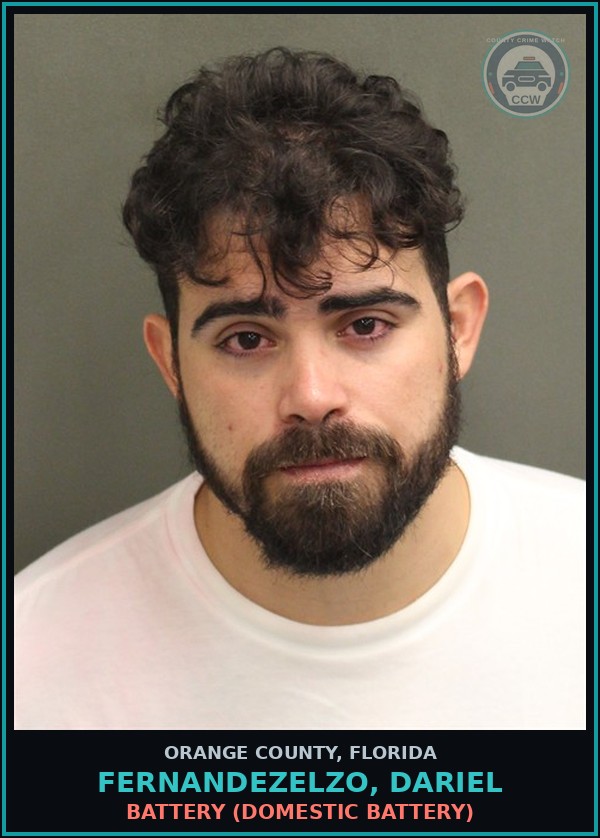 Booking mugshot of FERNANDEZELZO, DARIEL in Orange County