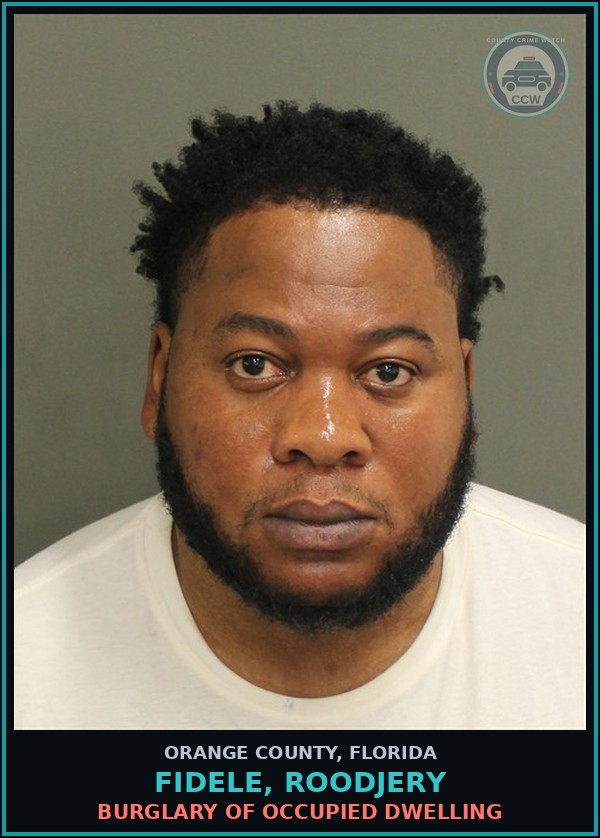 Booking mugshot of FIDELE, ROODJERY in Orange County